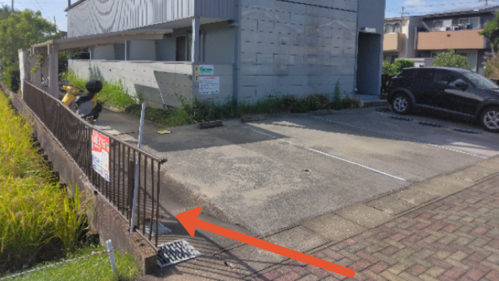 【バイク専用】平島東２丁目62 ランドマーク弥富駐車場の写真