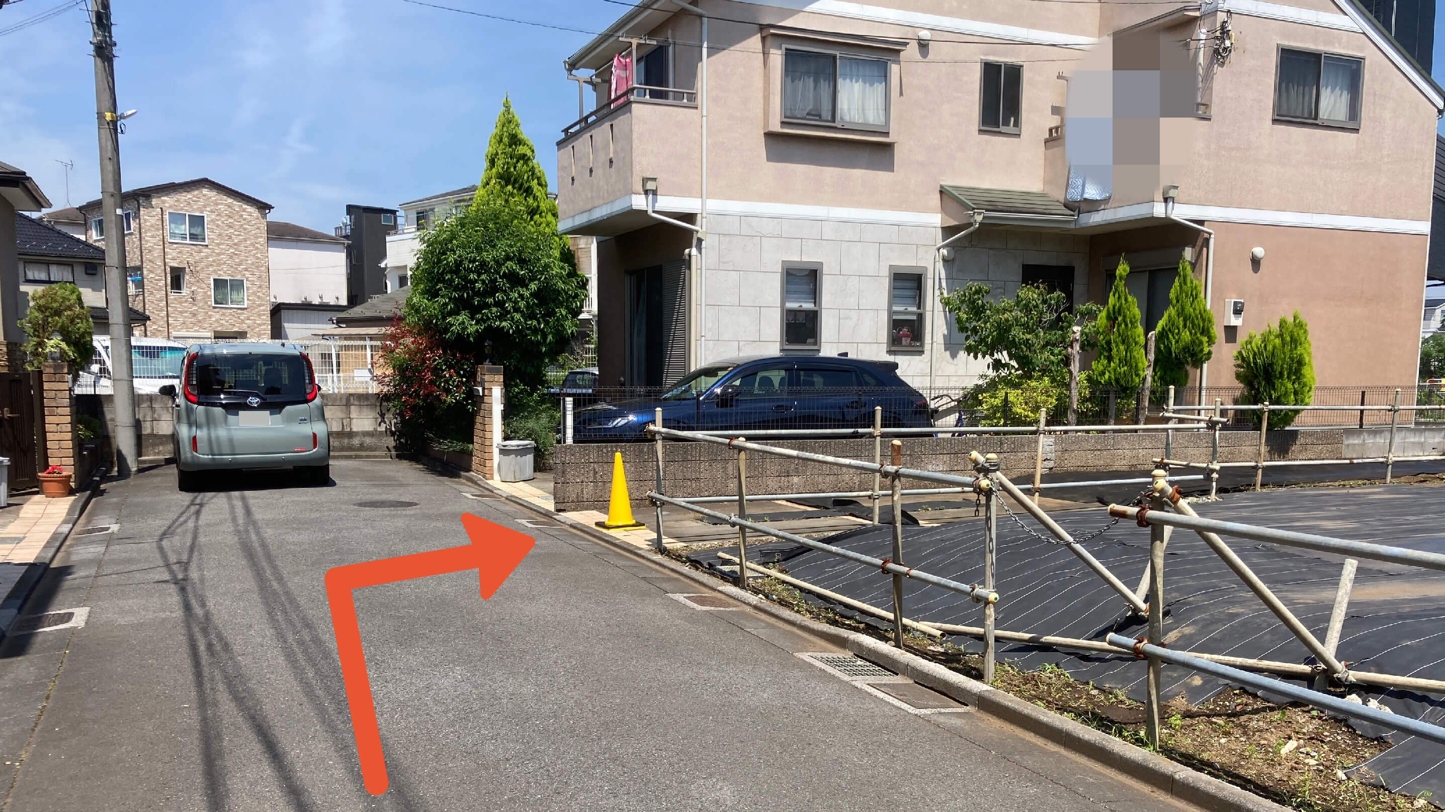 氷川台2-40-20駐車場の写真