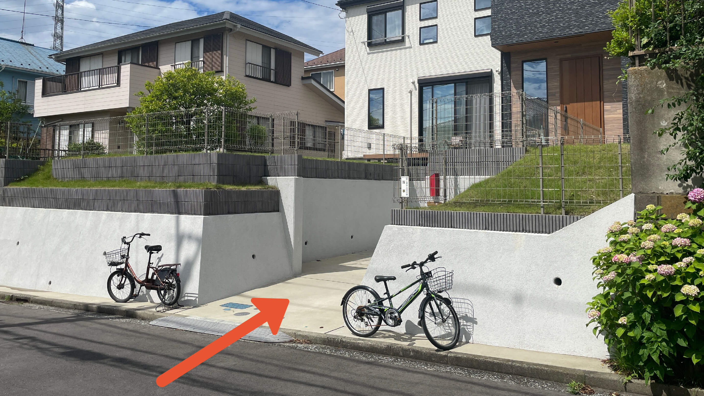 富士見が丘24-12駐車場の写真