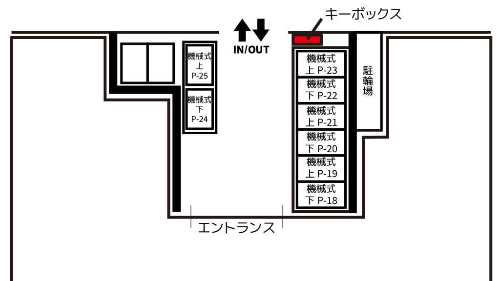 千里中央駅 から 近くて安い 駐車場 500 24h 特p とくぴー