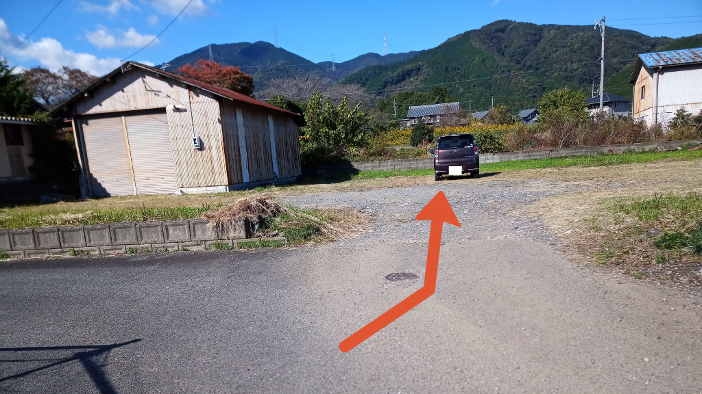 関ケ原1999－5付近駐車場の写真