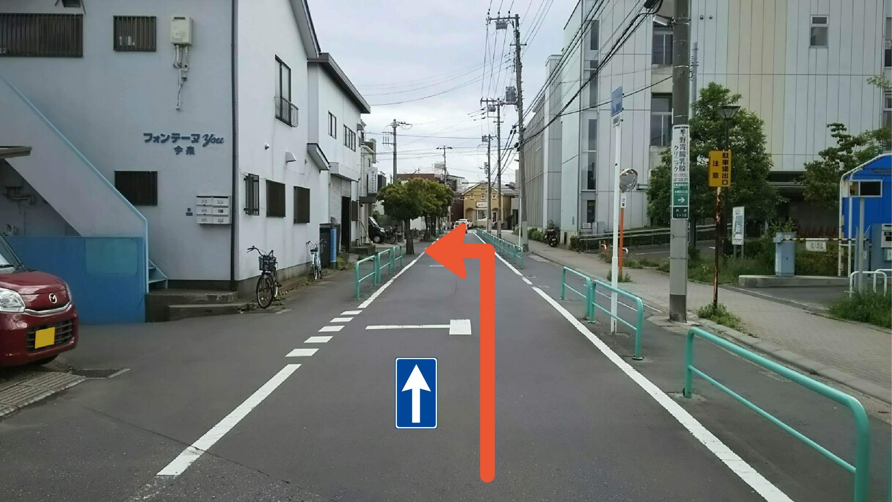 バイク駐輪場】千葉県市川市市川南四丁目 周辺の予約できるバイク駐