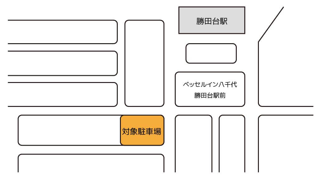 勝田台の 24時間駐車しても300円 の安い駐車場教えます 最安も 特p とくぴー