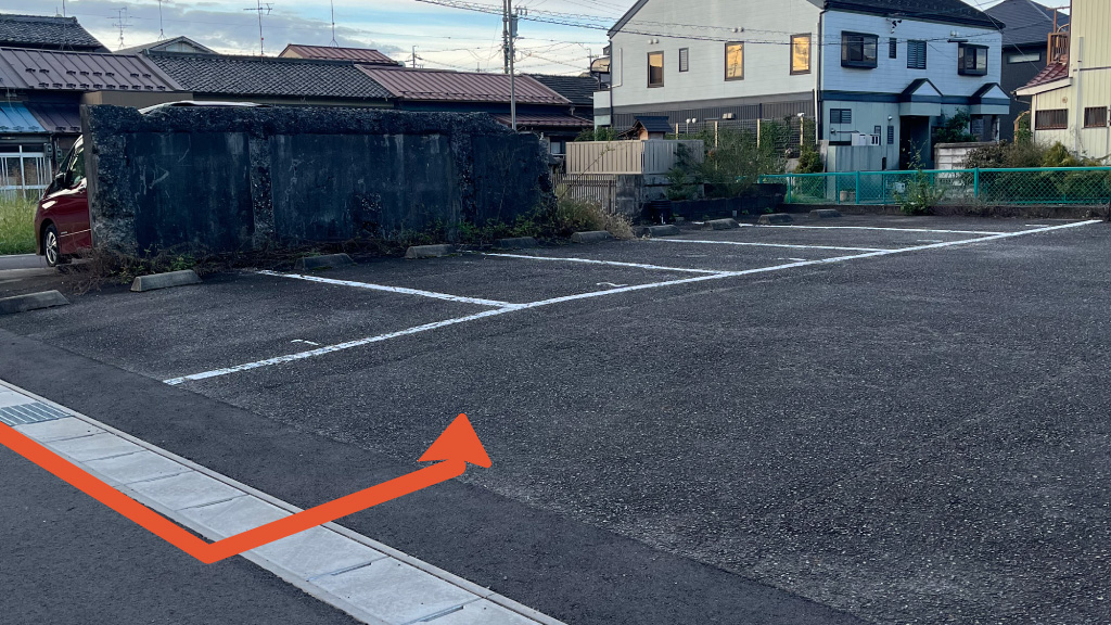 那加楠町45-8駐車場の写真