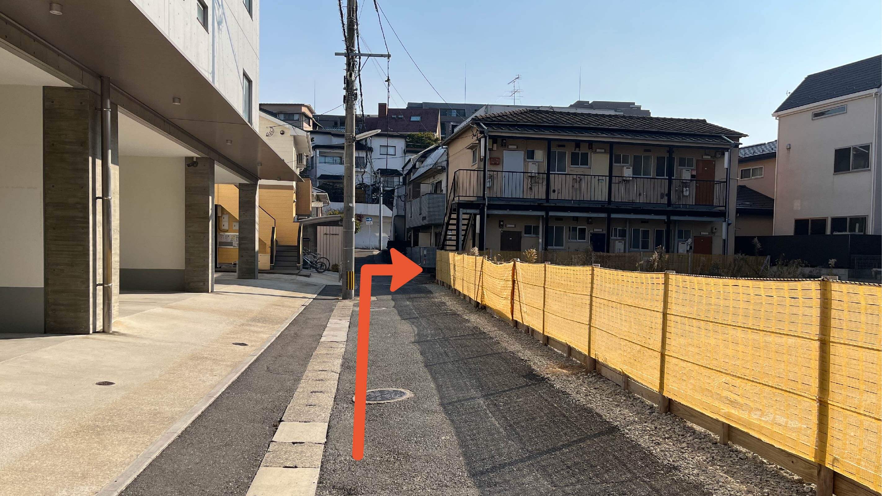 《軽自動車》黄金荘駐車場の写真
