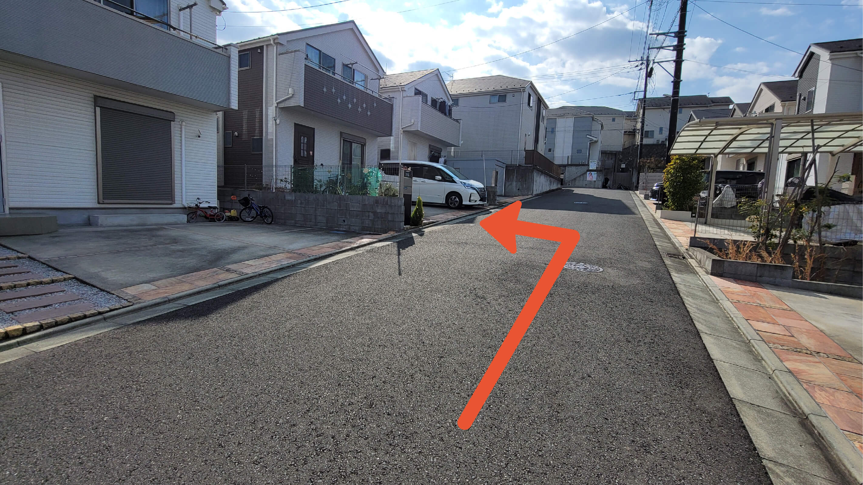 西野川2-32-12駐車場の写真