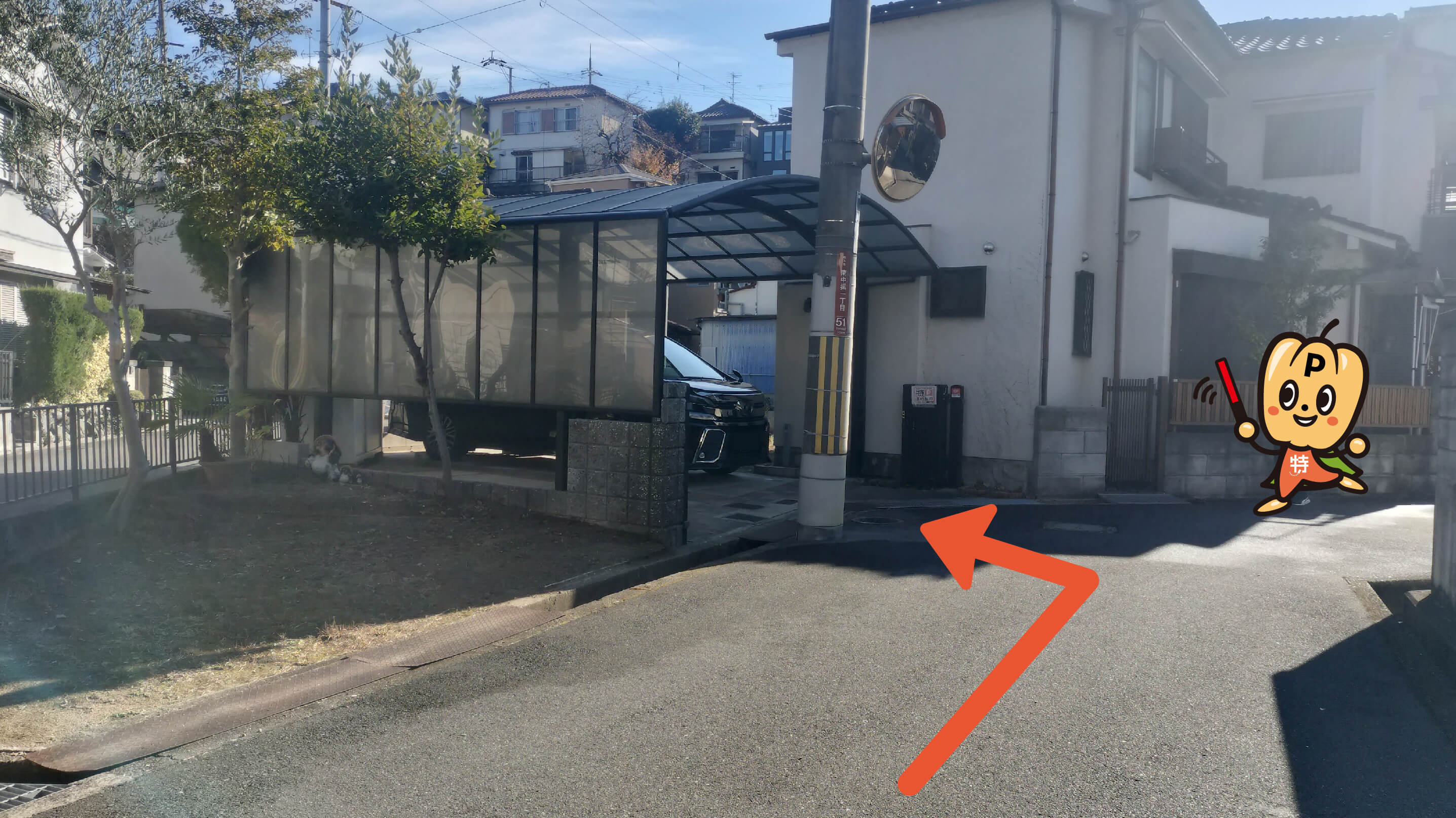 《軽・コンパクト》南中振1-51付近駐車場の写真