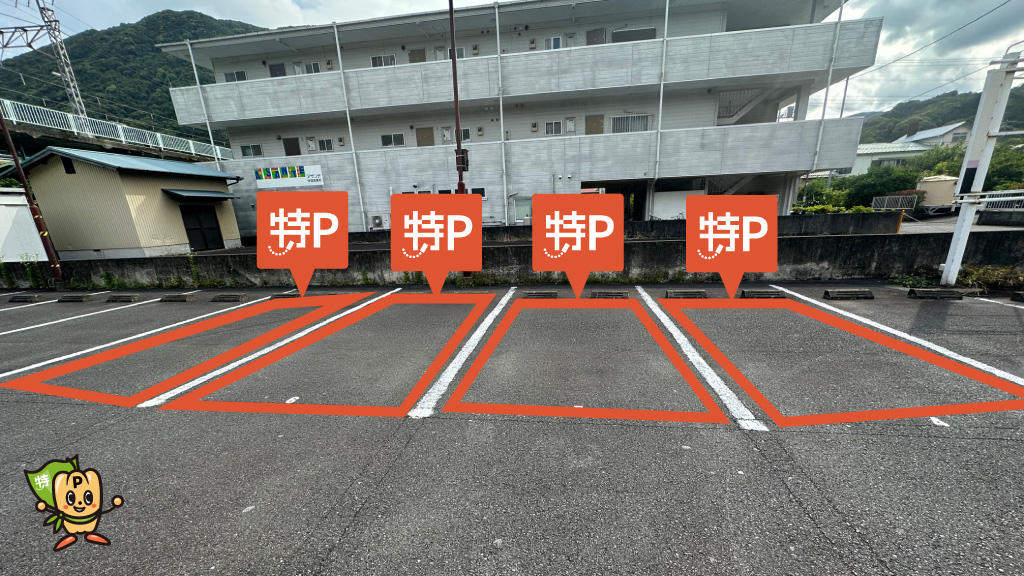 河津駅から近くて安い河津町浜146-2駐車場