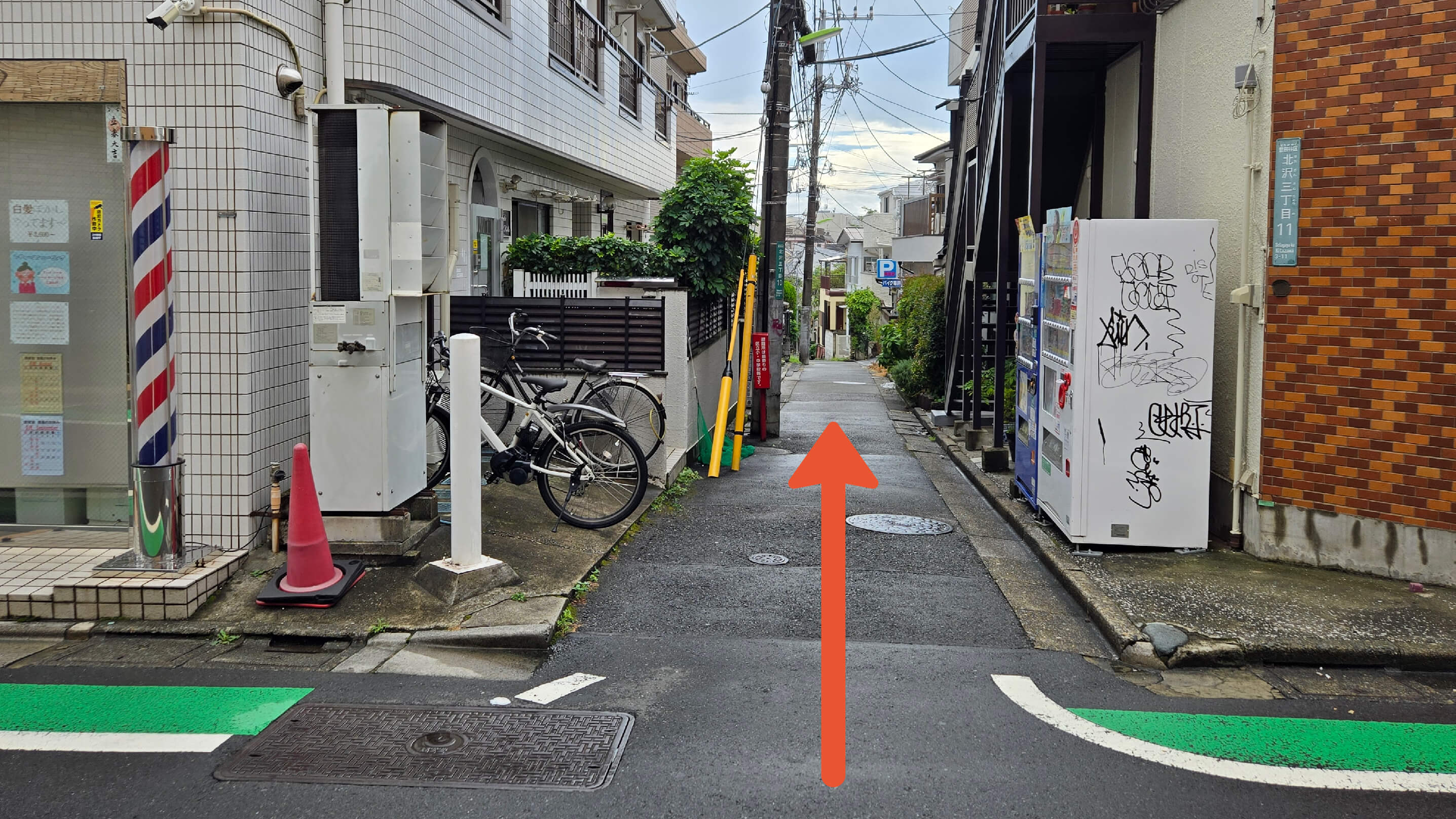 下北沢から近くて安いバイクパーク北沢
