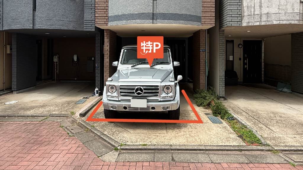 広尾から近くて安い西麻布1-11-3駐車場B