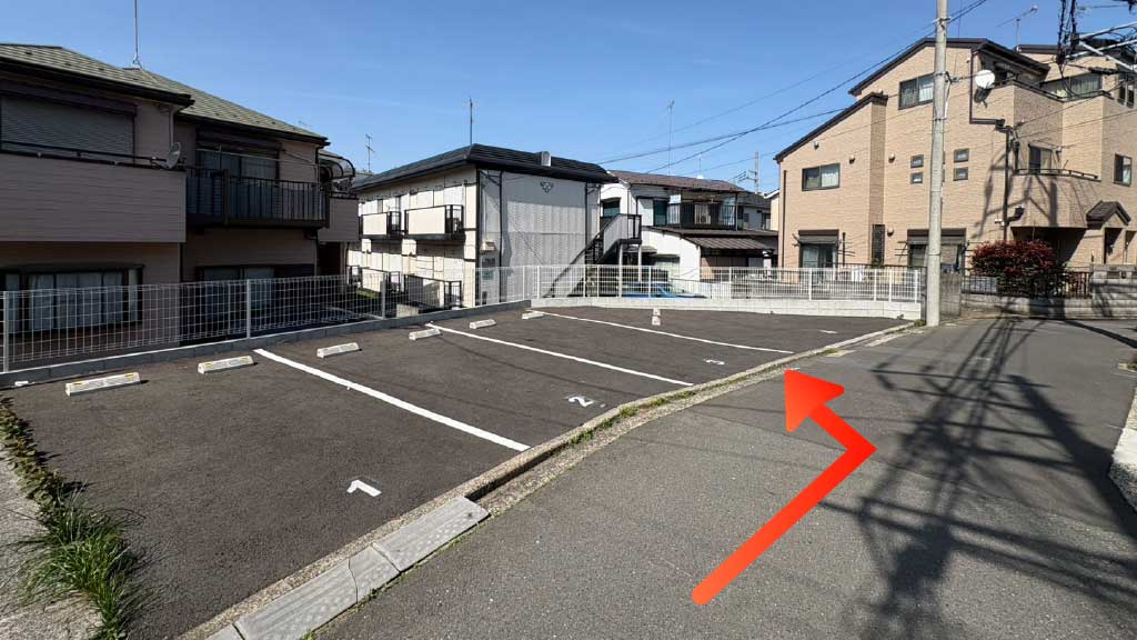 西寺尾3-16-23駐車場の写真