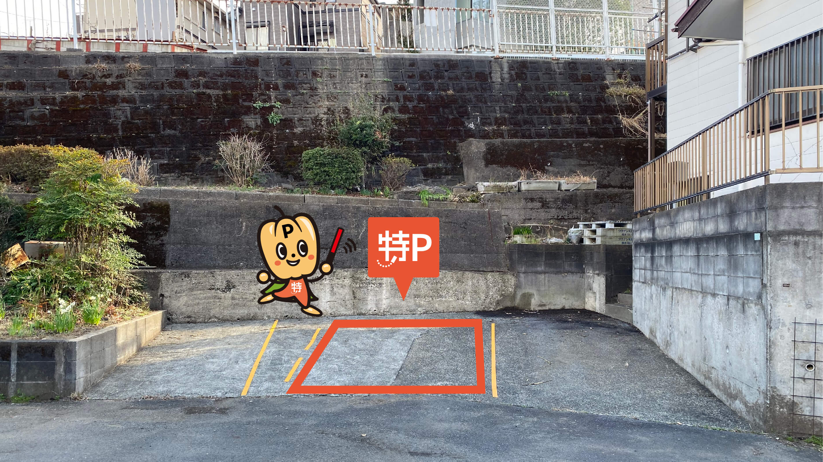 サニーライフ本厚木から近くて安い《2番》林3-3-3駐車場