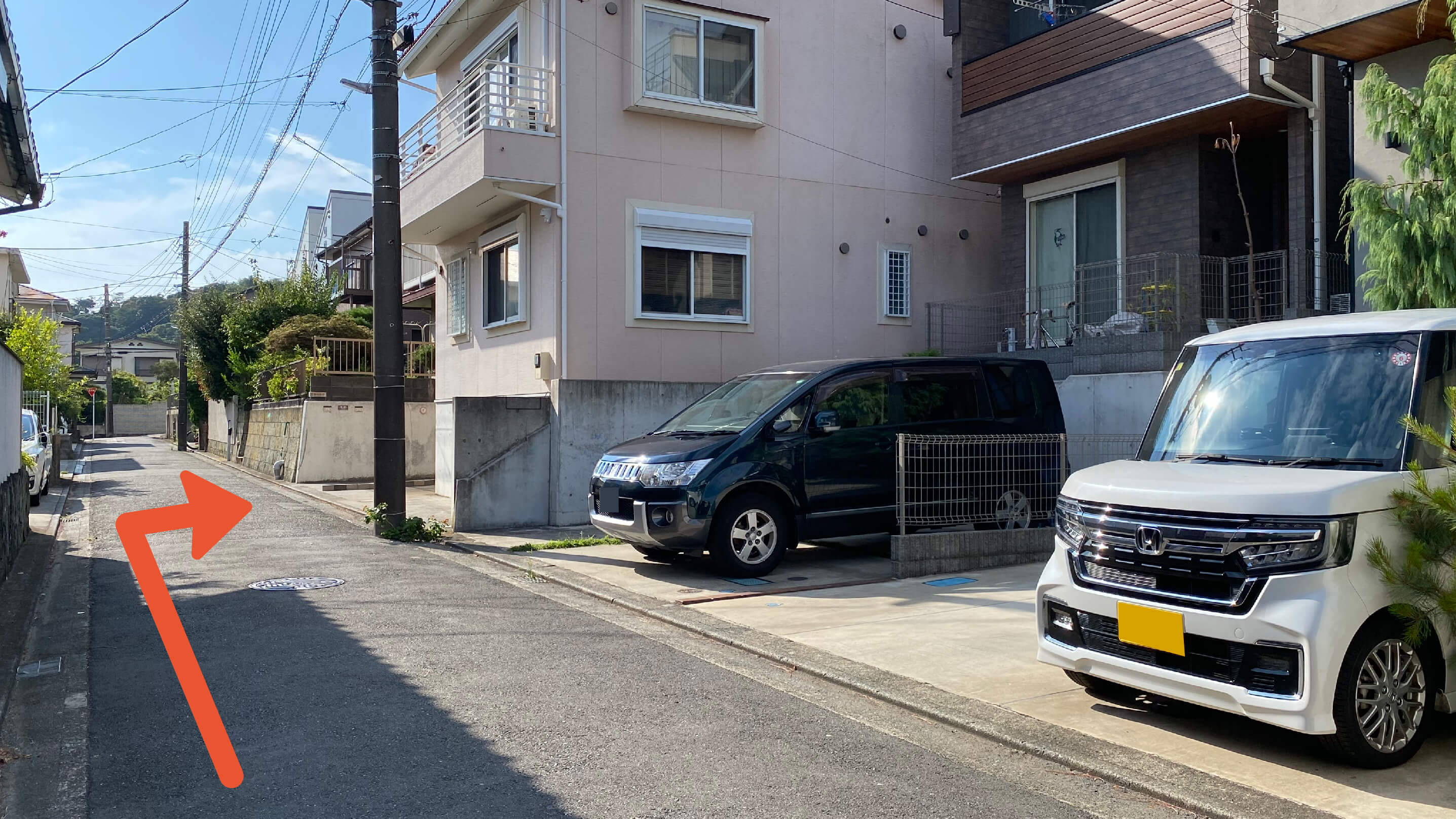 小坪1-29-4付近駐車場の写真