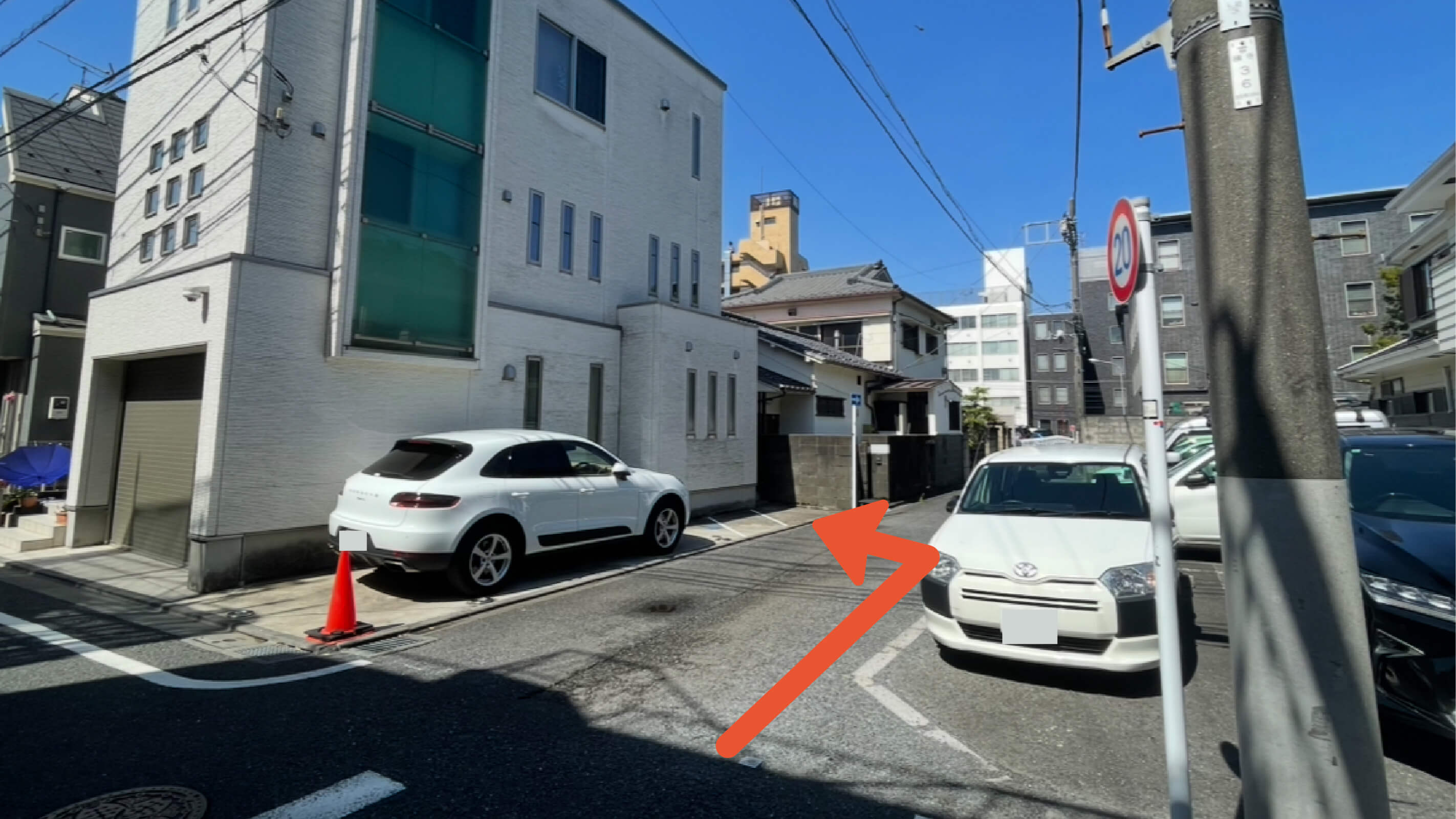 《バイク専用》矢来町74-7駐車場の写真