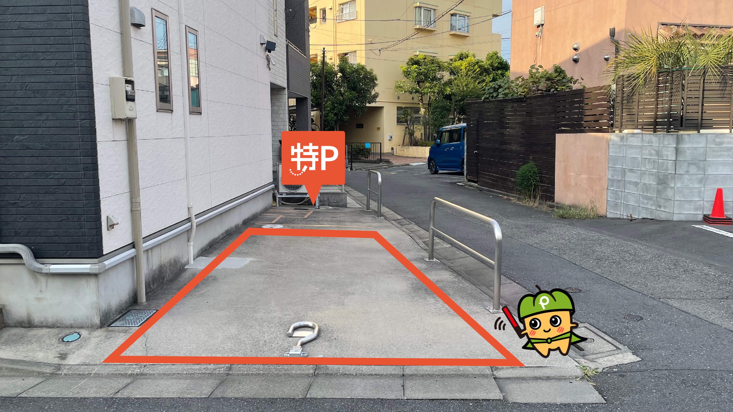 ゴリラ公園から近くて安い北町1-4-3駐車場