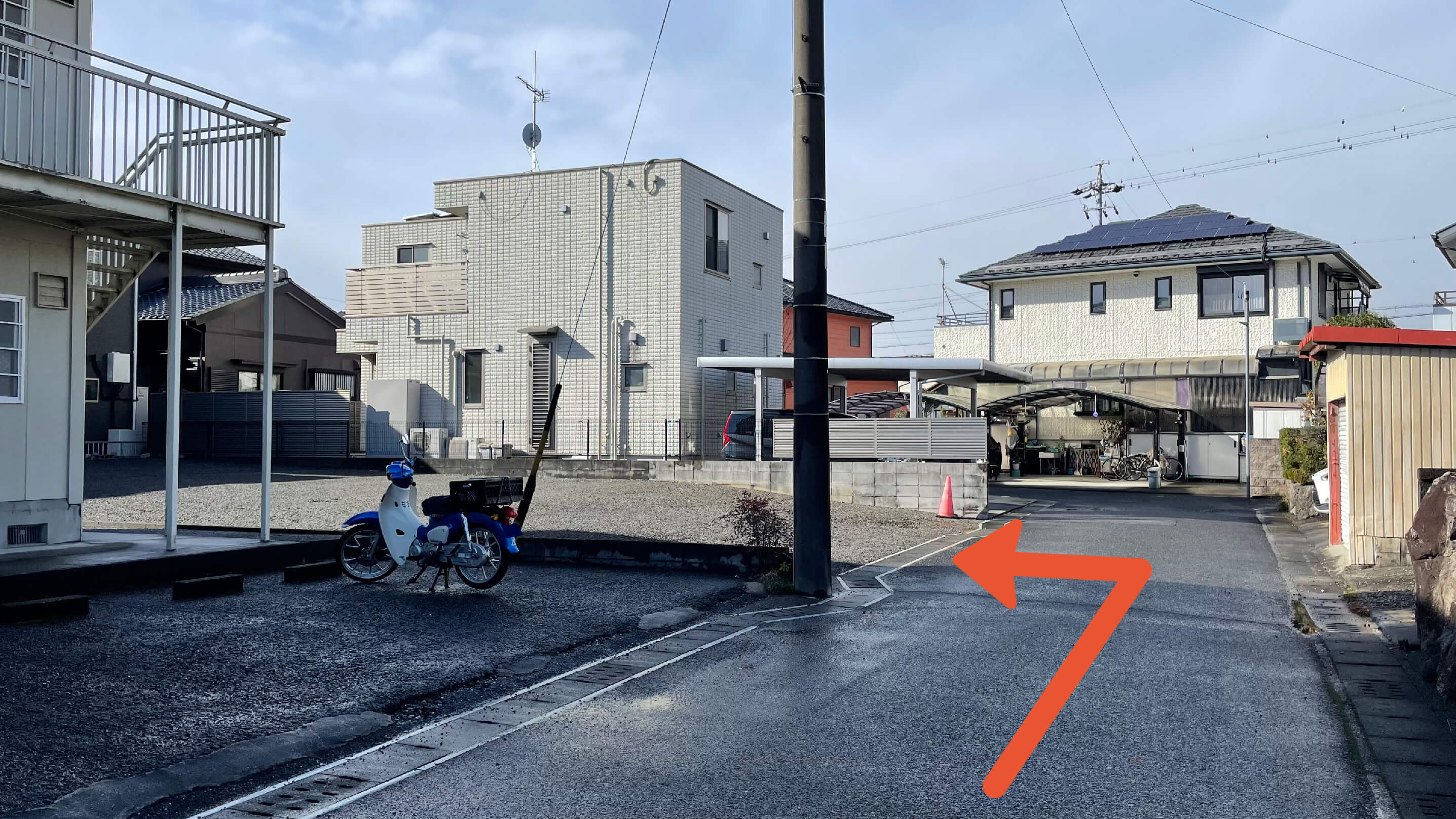 牧野町3丁目91番地駐車場の写真