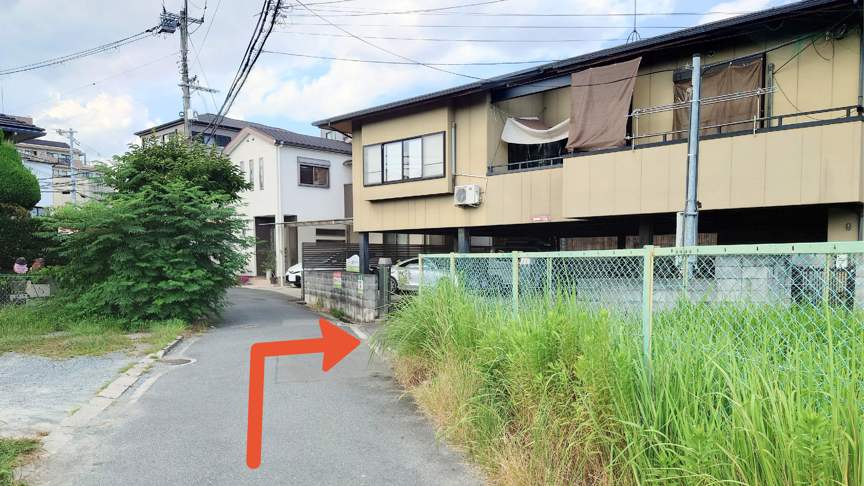 【軽自動車専用】山田東1-23-8駐車場の写真