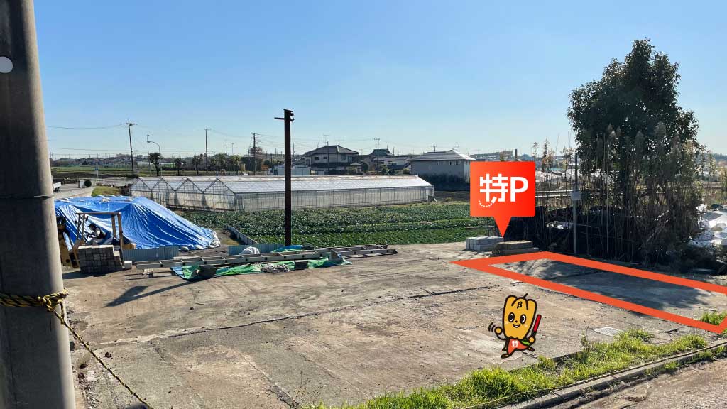 六会日大前駅から近くて安い《バイク専用》亀井野2294-2駐車場