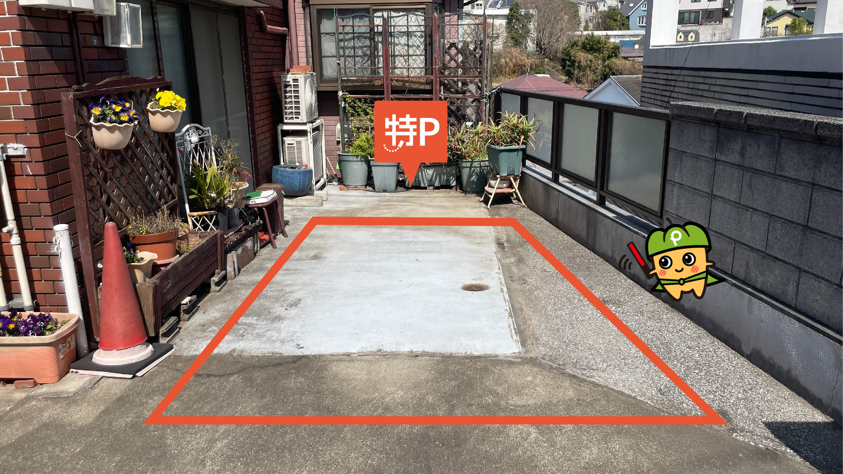 反町から近くて安い三ツ沢下町17-8駐車場