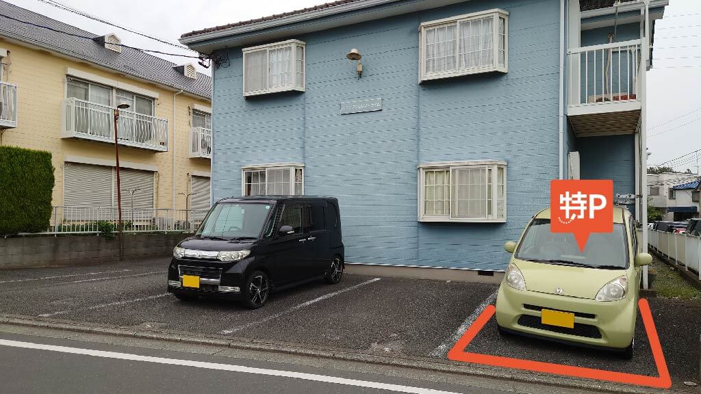 立場駅から近くて安い《軽専用》ハイツエクセレント・ライム駐車場