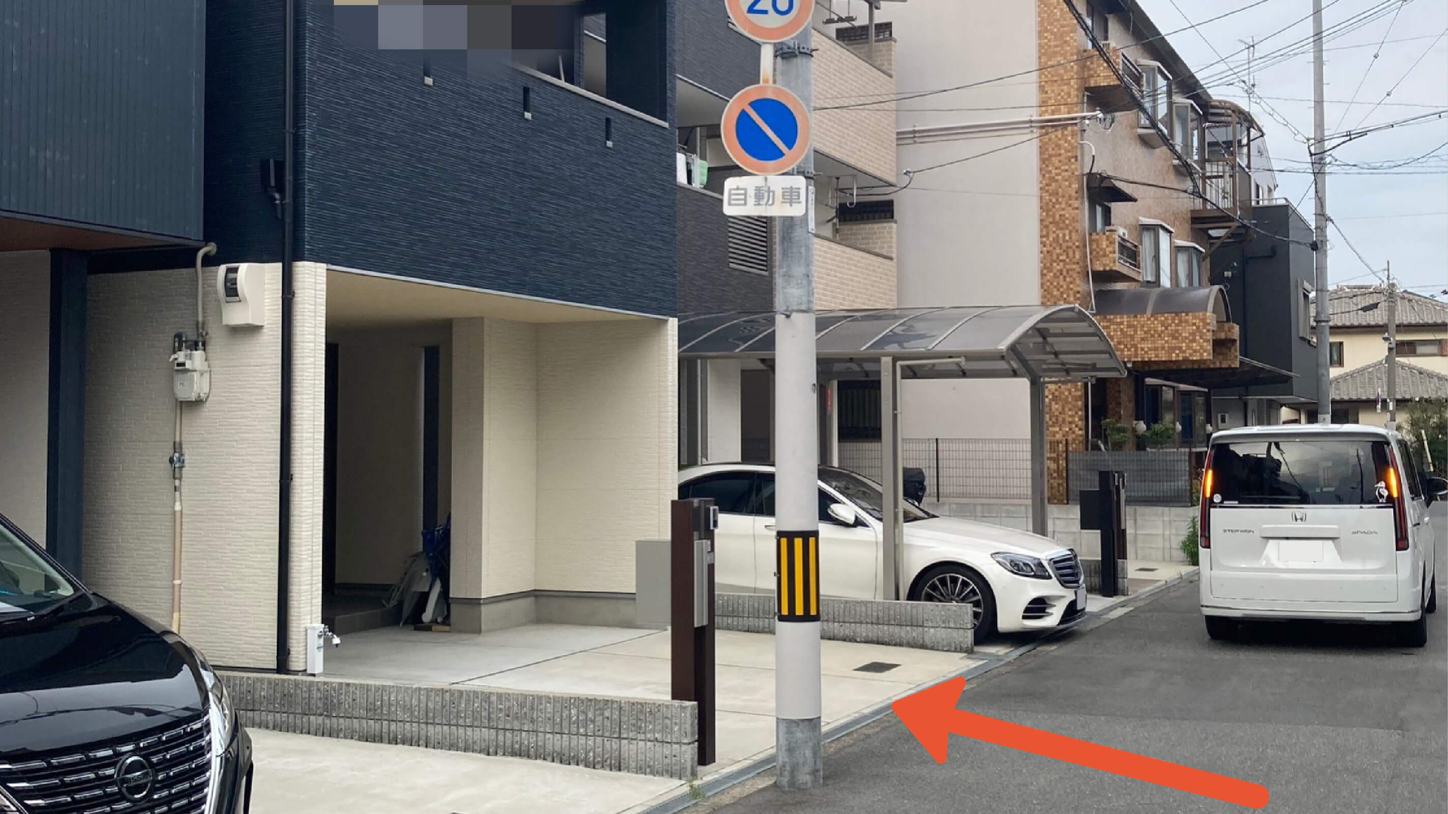 長居東1-9-7駐車場の写真