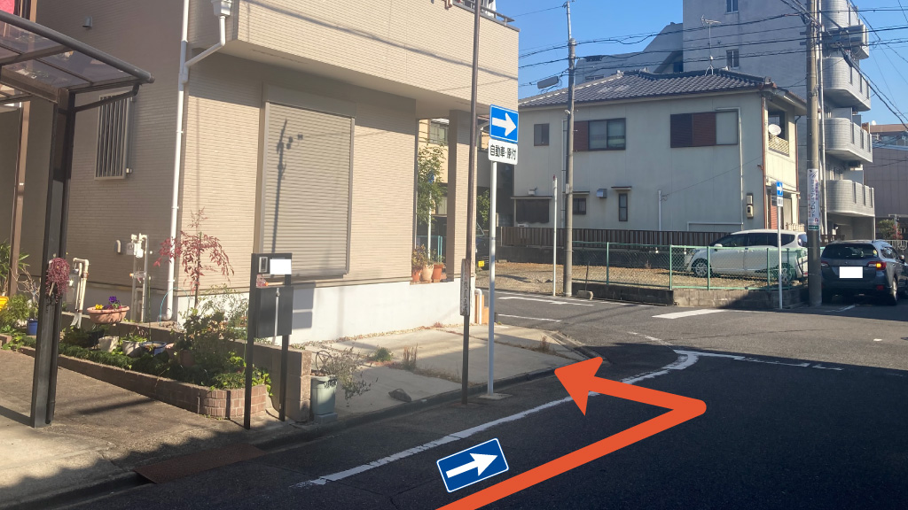 金城2-3-17駐車場の写真