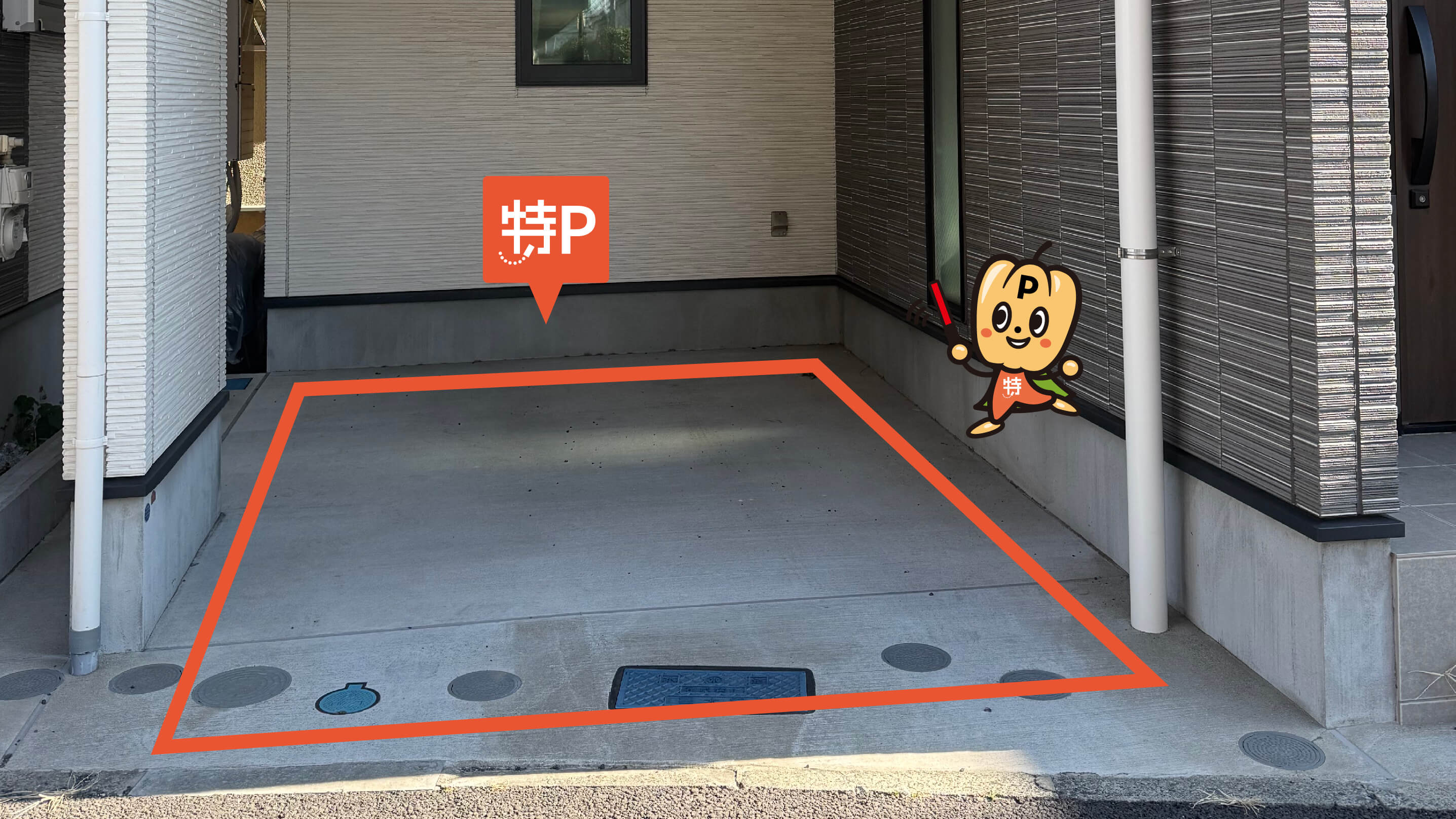 ホテルニューグランドから近くて安い《軽・コンパクト》千代崎町4丁目100-49駐車場