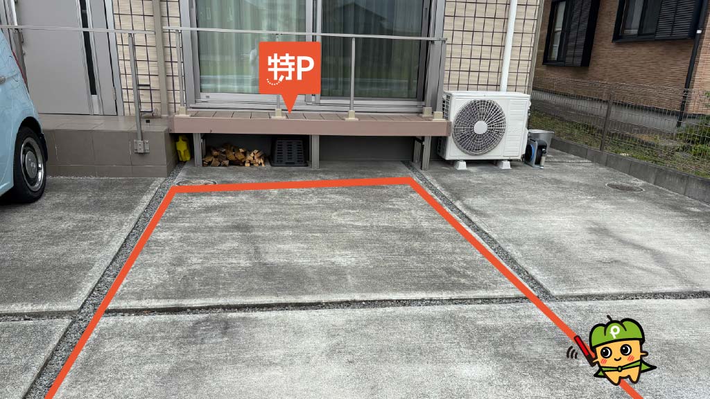 御殿場駅から近くて安い《軽自動車》茱萸沢1363-20駐車場