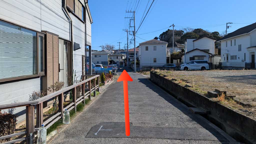 沼間3-3-21付近【A8-10】駐車場の写真