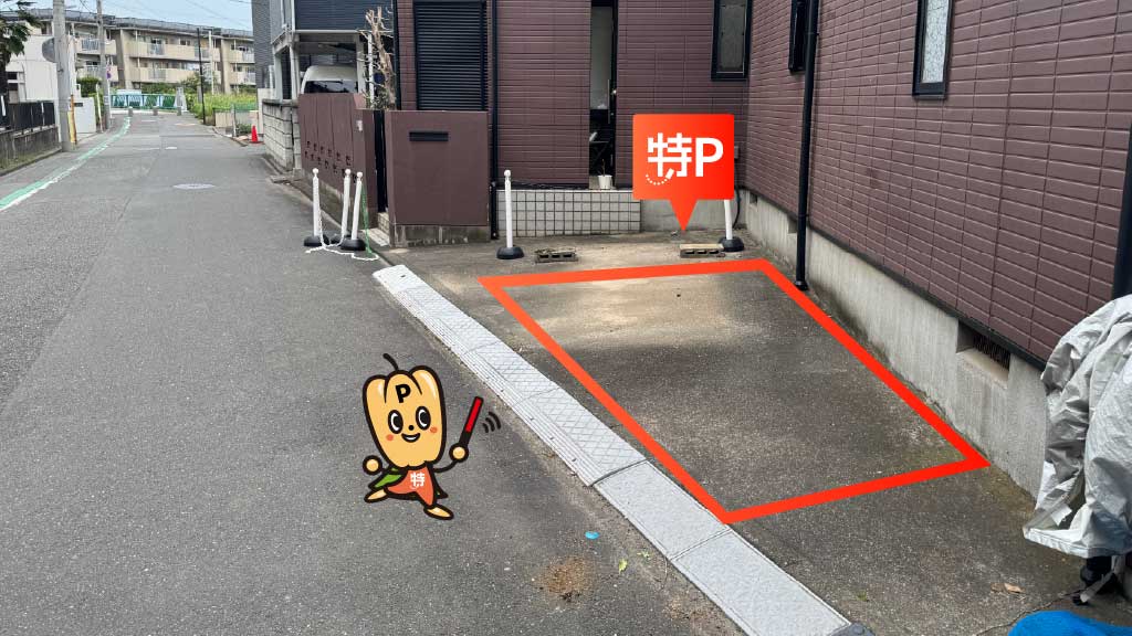 武蔵野大学から近くて安い《軽自動車》東伏見6-3-2駐車場