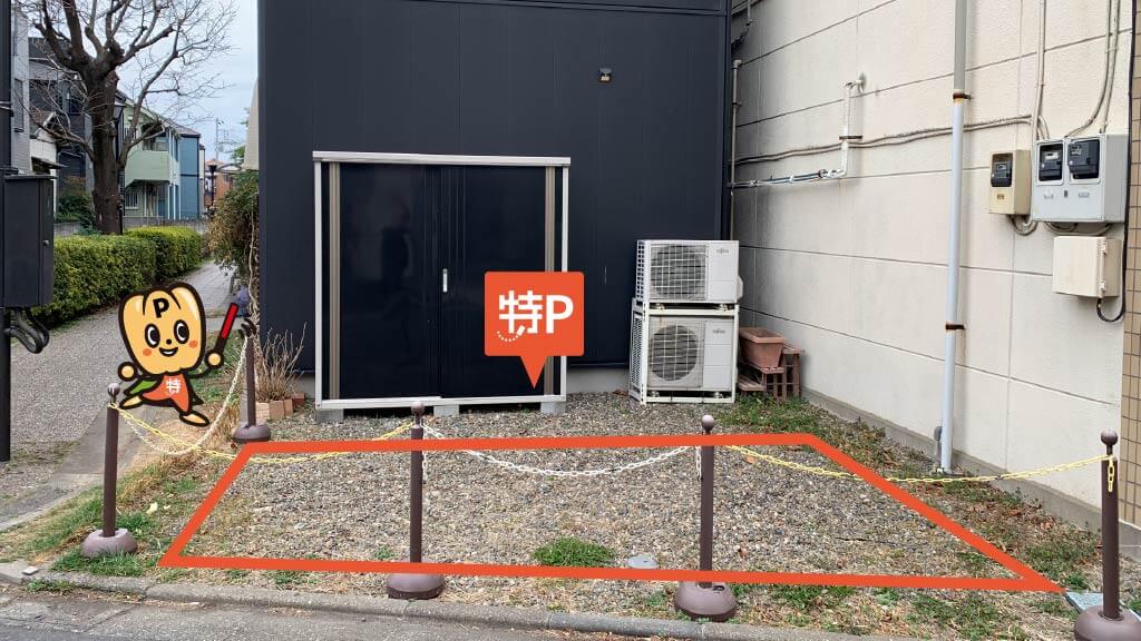 赤塚公園から近くて安い《軽自動車》赤塚6-28-9駐車場