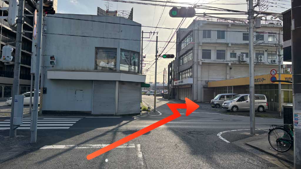 ゆたかストアー駐車場の写真