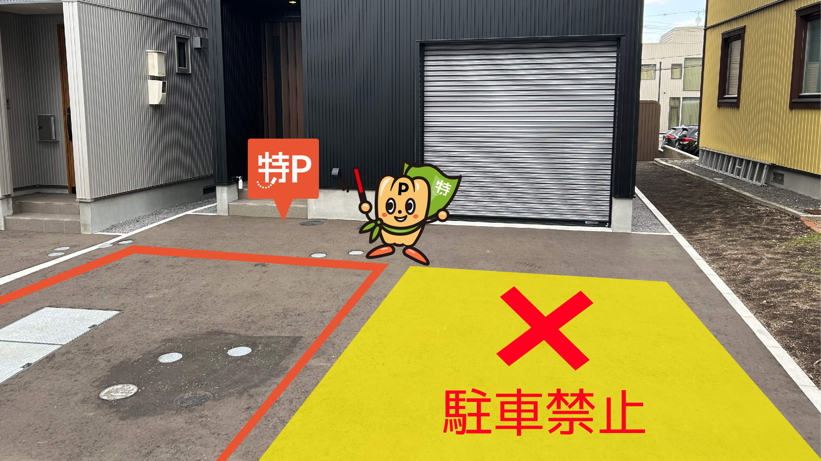 月寒中央駅から近くて安い福住一条２丁目１４ー１８駐車場