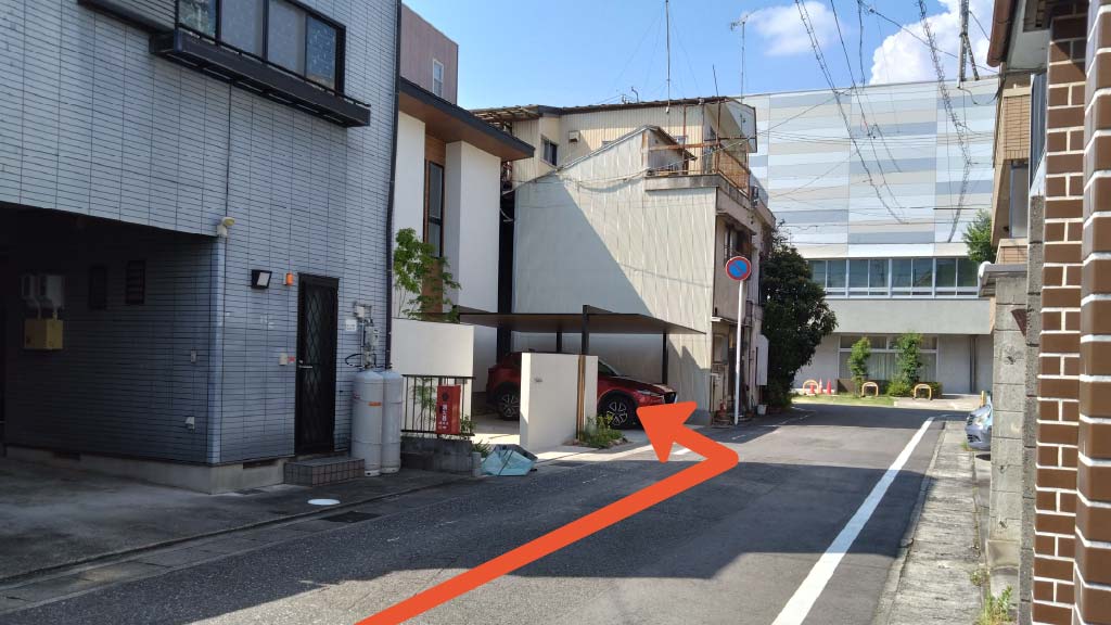 梅ケ枝町1-12駐車場の写真