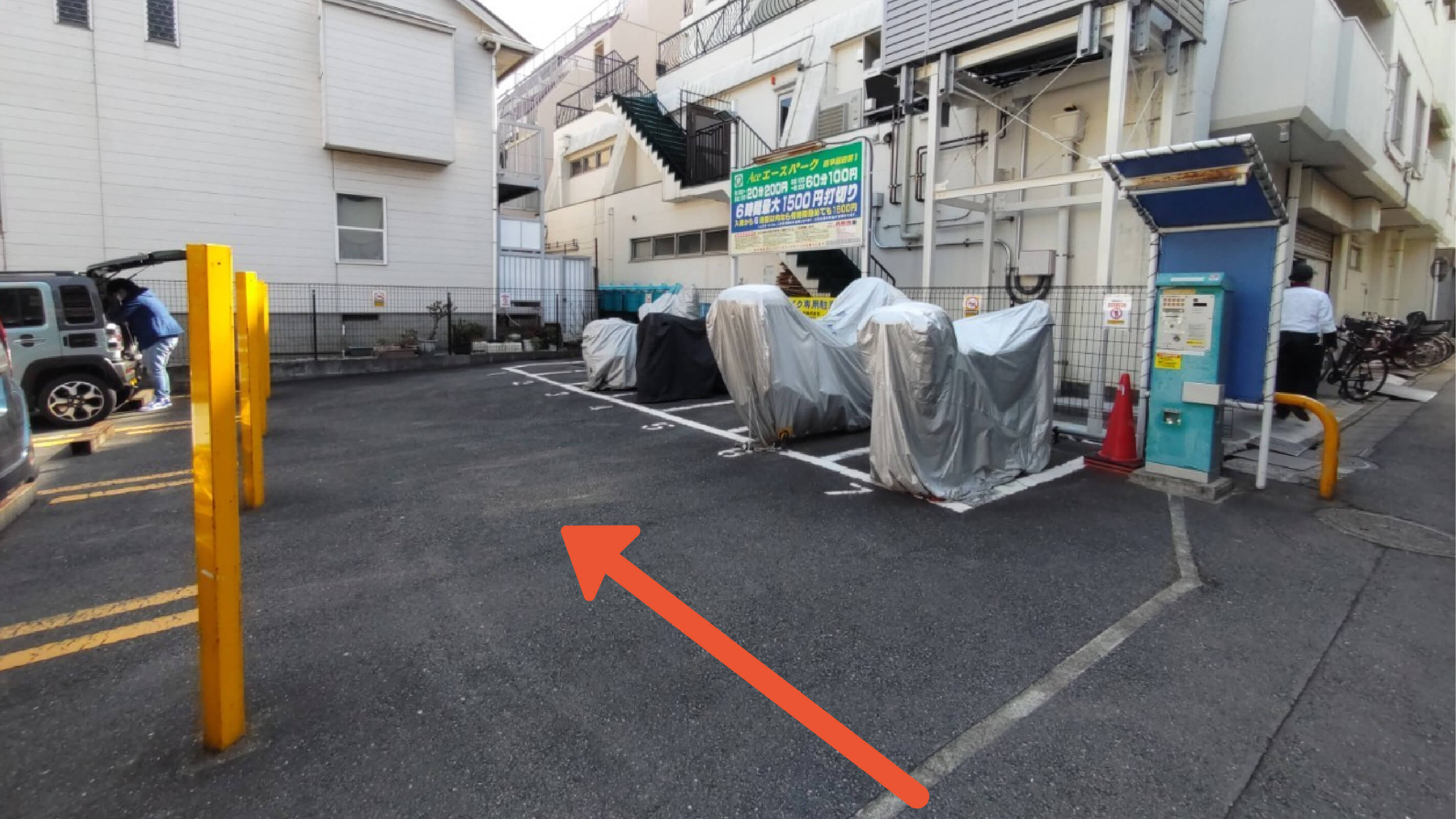 オレンジ コート 高田 コレクション 馬場 駐 車場