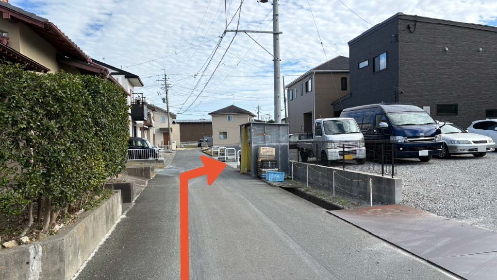 下石田町1838-2駐車場の写真