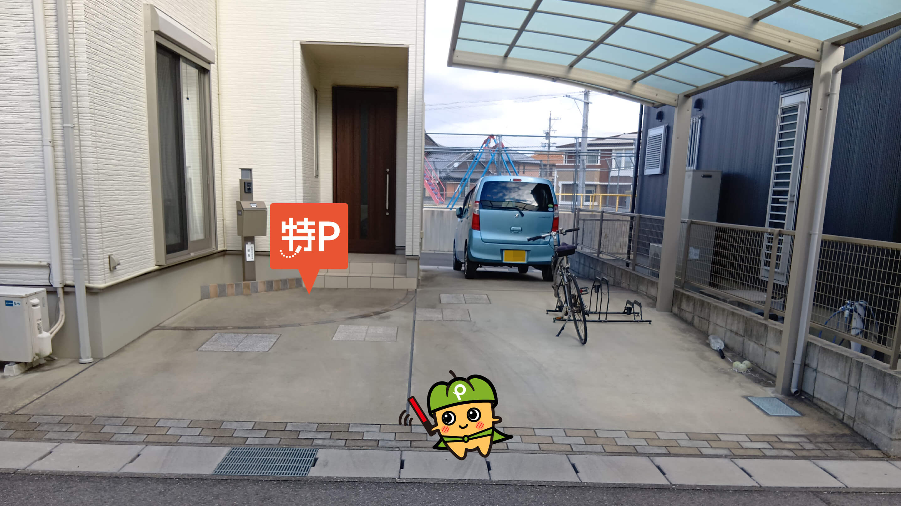 平田町駅から近くて安い≪軽自動車≫道伯3-23-7駐車場