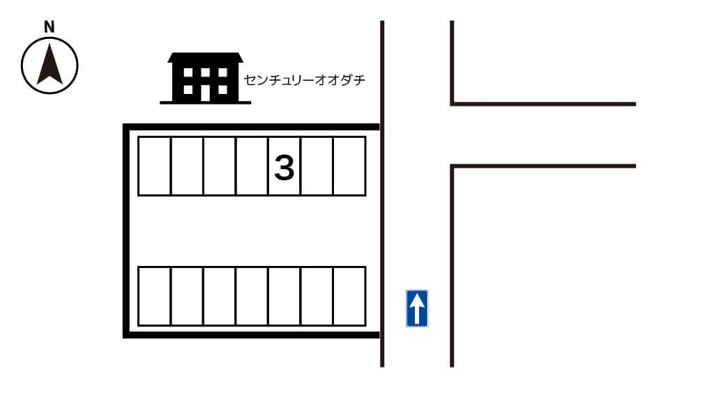 所沢北野公園市民プールから近くて安い小手指町1-12-10駐車場