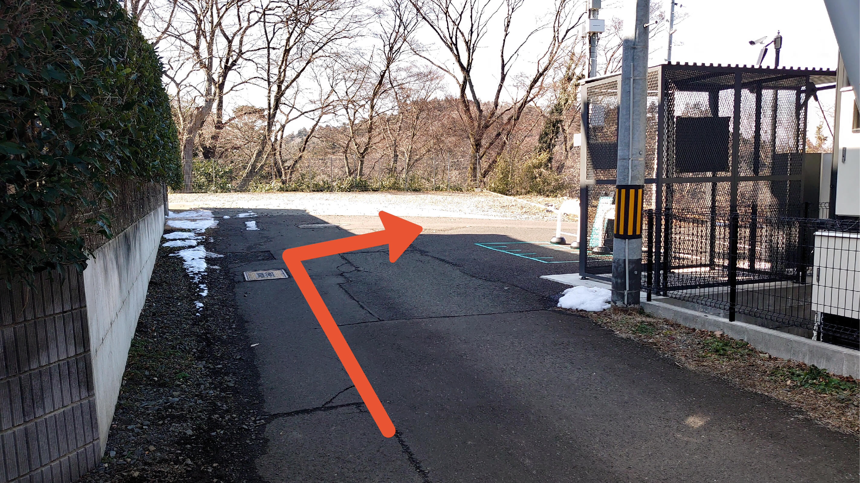 GLB向山 ゲスト用駐車場の写真