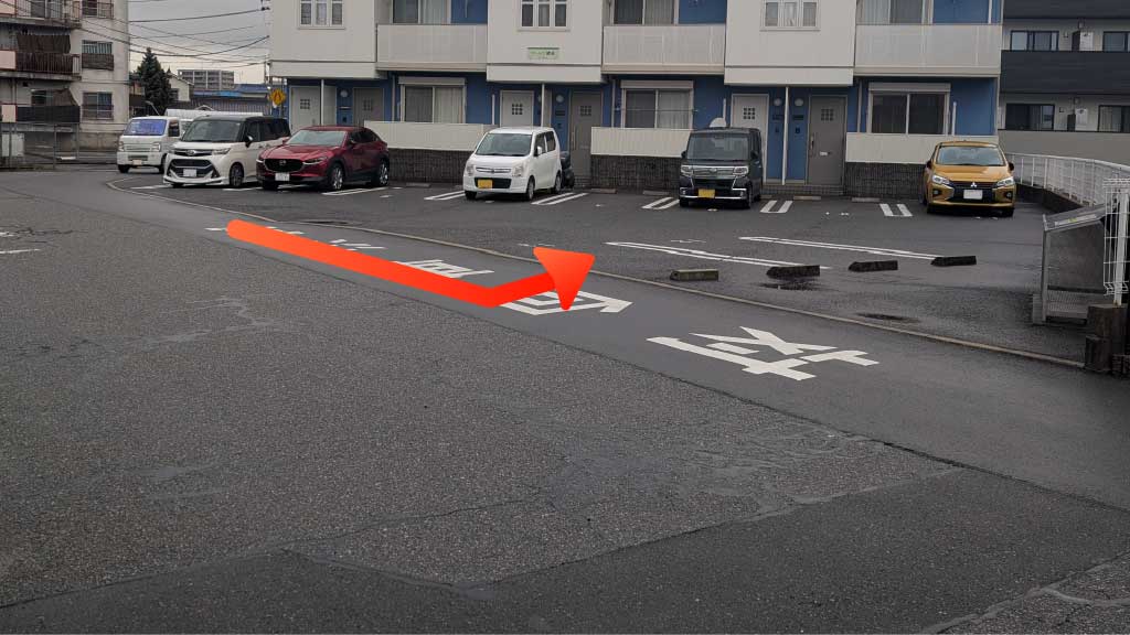 サニーハイツ勝谷駐車場の写真