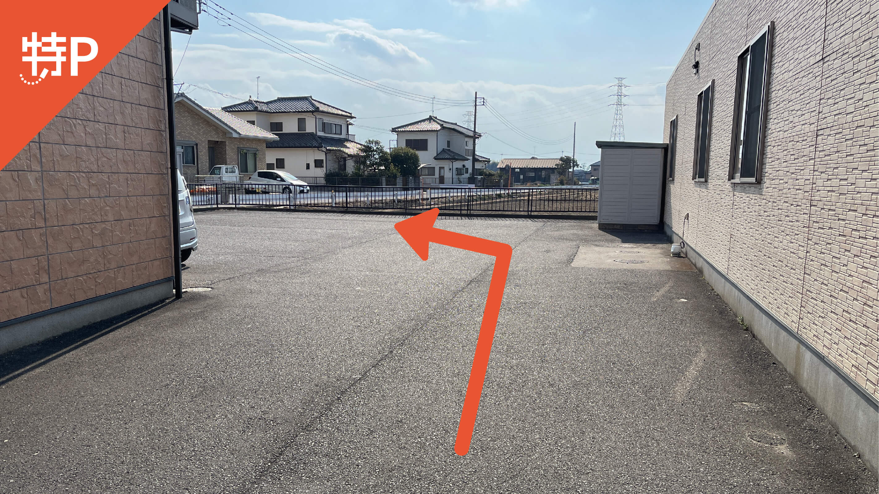 【予約制】特P 【月-火/木-日】上吉羽20-6駐車場の画像1