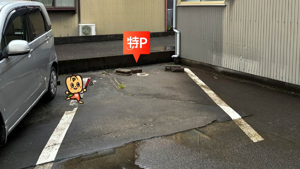 静岡県勤労者総合会館静岡労政会館から近くて安い《軽・コンパクト》駒形通5丁目7-17駐車場⑤