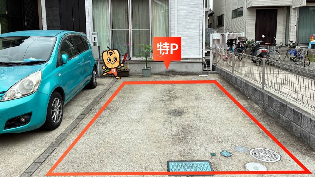 流山駅から近くて安い西平井411-4駐車場