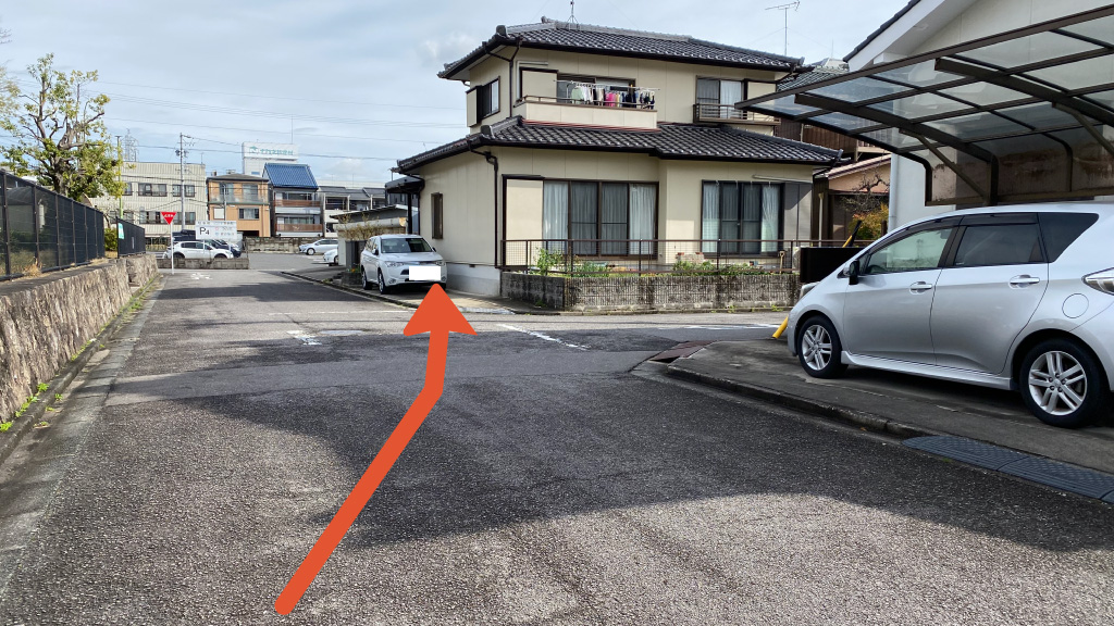 【軽専用】中岡崎町11-6駐車場の写真