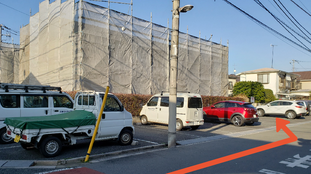 トランキルタナカ駐車場の写真