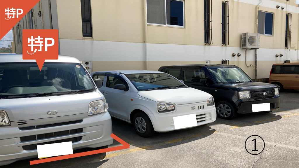 沖縄県立中部病院から近くて安い《 No.1 》赤道12-13駐車場