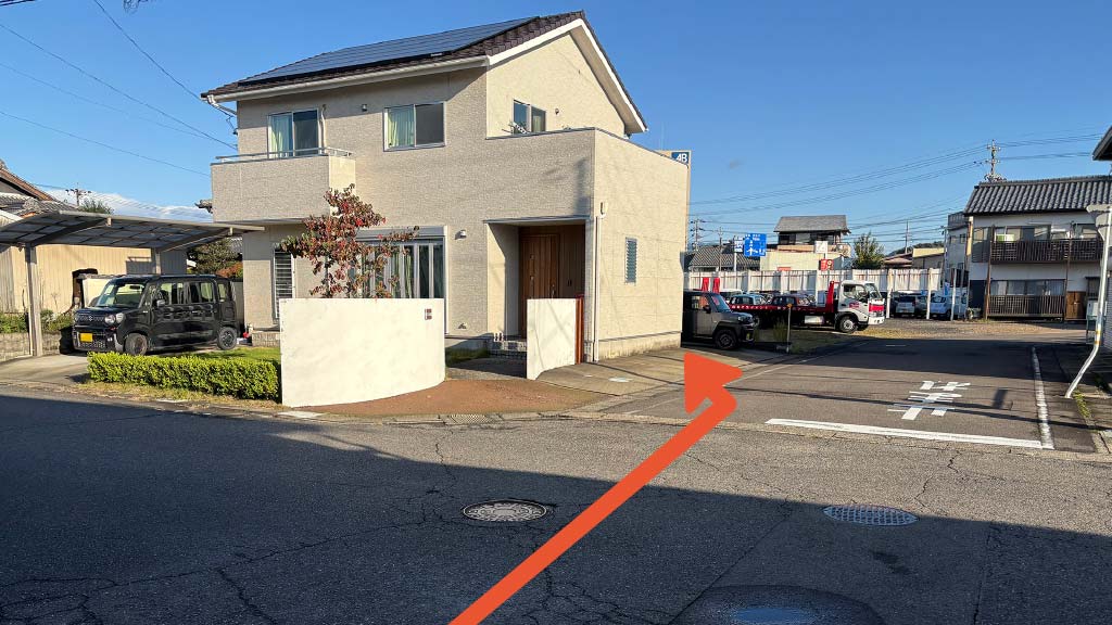 一本木町84-1駐車場の写真