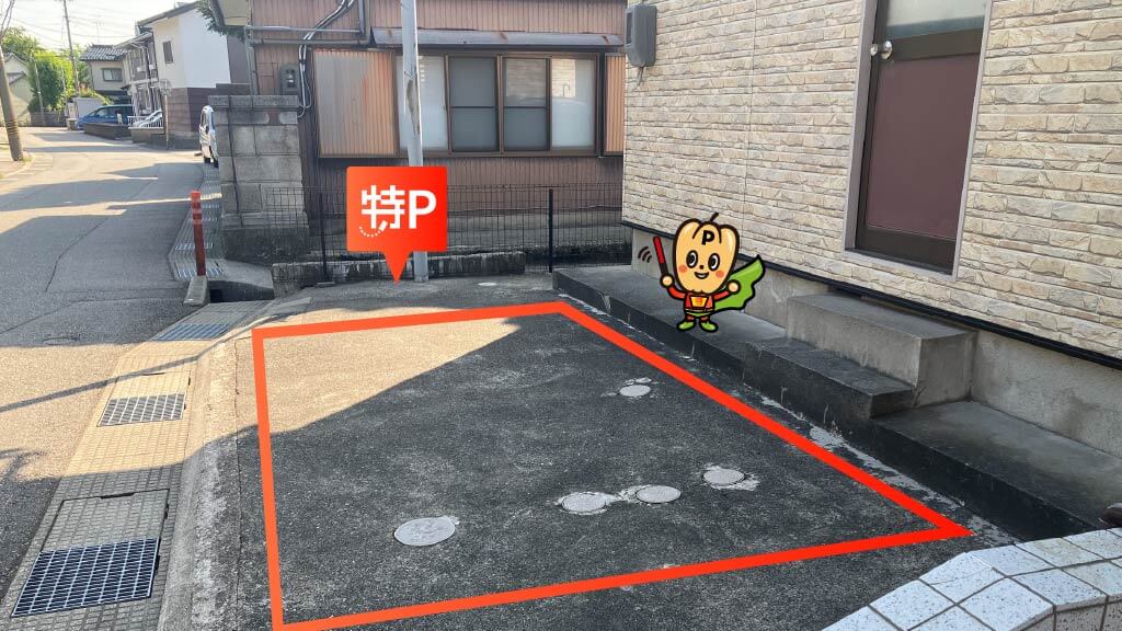 富山駅北駅から近くて安い下新本町7-47駐車場