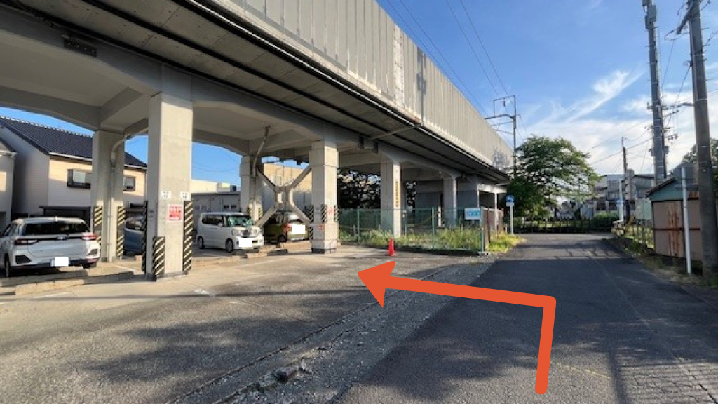 第3笛吹月極駐車場の写真
