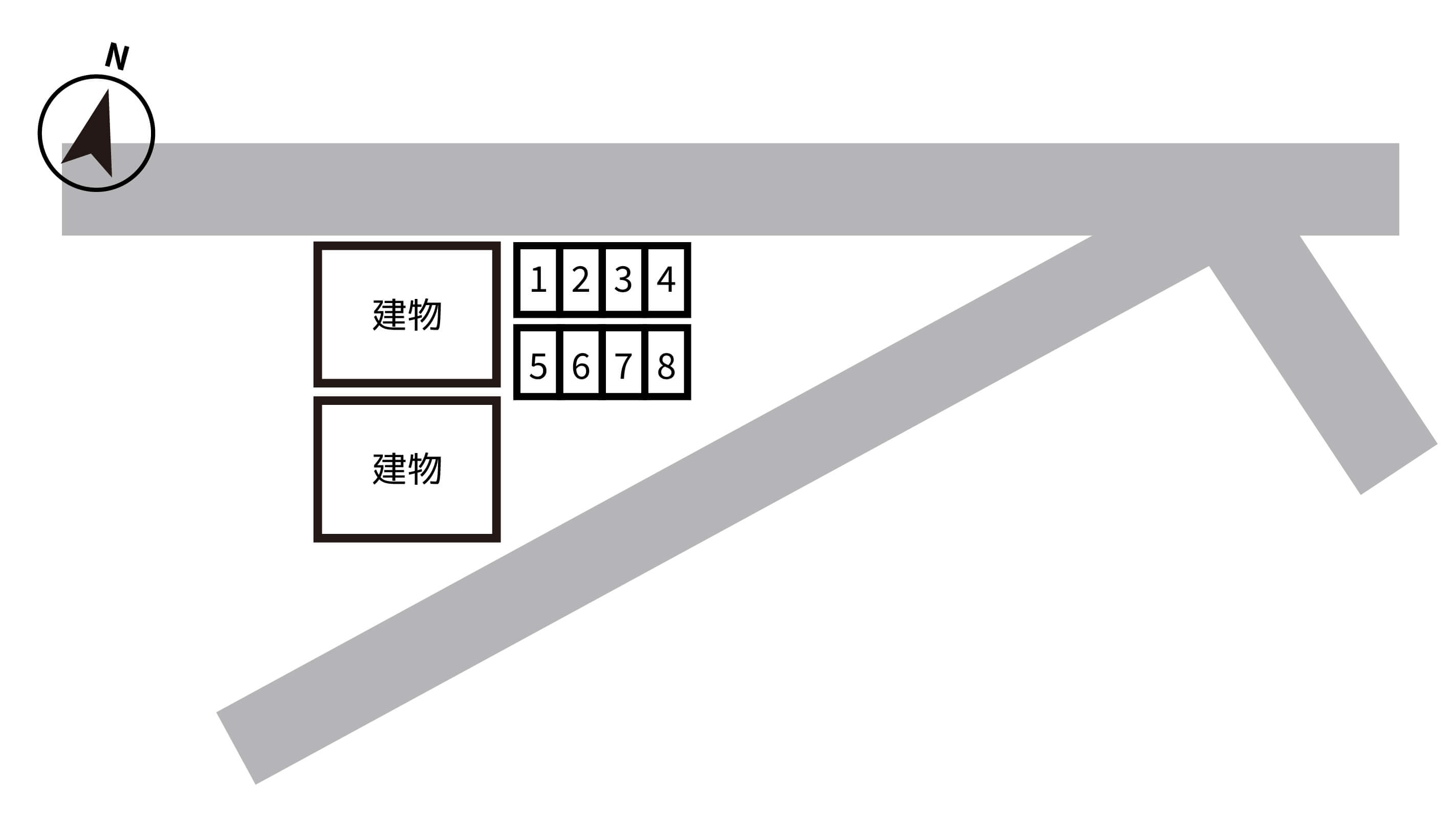 小田林駅から近くて安い小田林2495-3駐車場